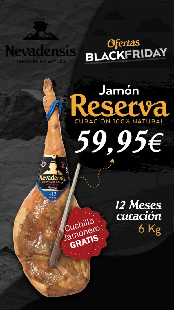 Jamón Reserva +12 Meses