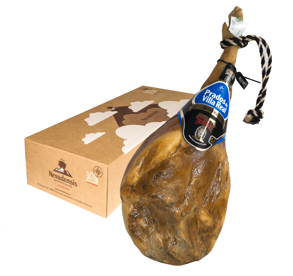 Caja con Jamón de Trevélez Nevadensis